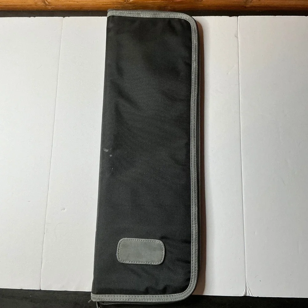Vintage Claybrooke Gray Garment Travel Tie Bag‎ Garment Carrier Case Organizer